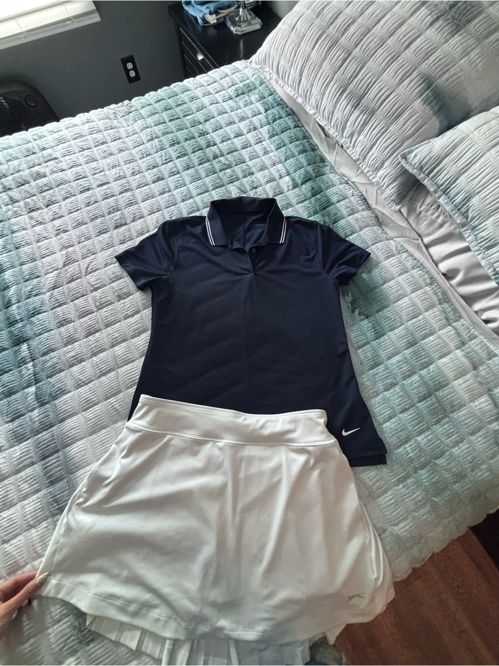 Nike Women’s Polo With Slazenger White Golfing Skort